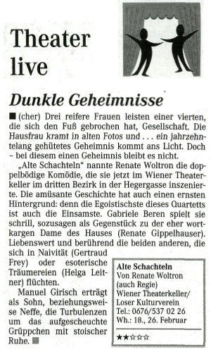 Wiener Zeitung 2009 01 23
